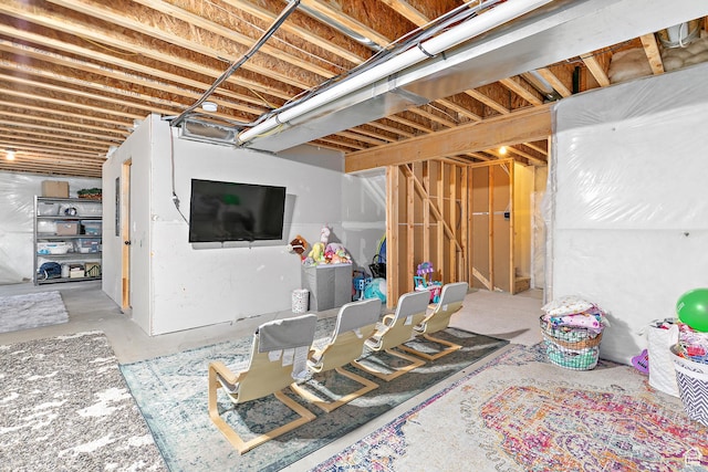 4857 N Goosefoot Dr, Eagle Mountain, UT 84005 - view of unfinished below grade area