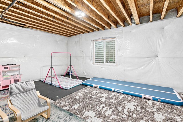 4857 N Goosefoot Dr, Eagle Mountain, UT 84005 - view of basement