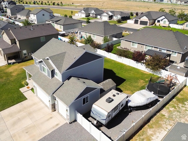 4857 N Goosefoot Dr, Eagle Mountain, UT 84005 - aerial view of residential area