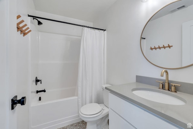 753 W Crystal Creek Rd, American Fork, UT 84003 - bathroom with vanity, shower / bath combination with curtain, and tile patterned flooring