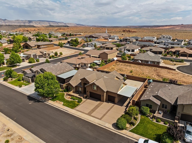 4323 W 2650th Cir S, Hurricane, UT 84737 - aerial perspective of suburban area with mountains