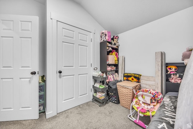 450 E 32 S, Ogden, UT 84401 - rec room featuring carpet floors and vaulted ceiling