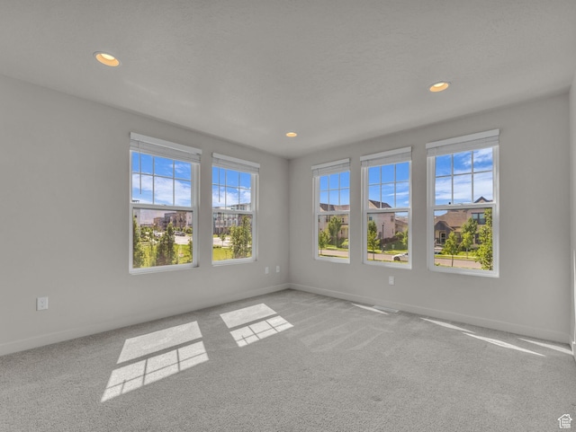 5103 W Black Twig Dr, South Jordan, UT 84009 - carpeted spare room featuring recessed lighting
