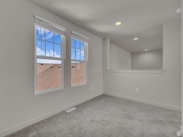 5103 W Black Twig Dr, South Jordan, UT 84009 - unfurnished room featuring carpet flooring and recessed lighting