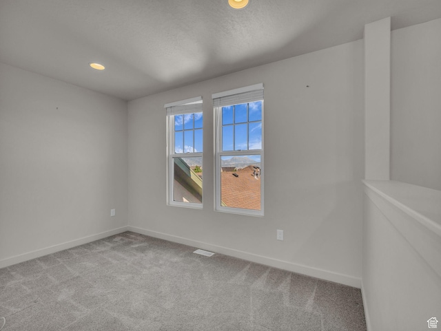 5103 W Black Twig Dr, South Jordan, UT 84009 - carpeted empty room with recessed lighting and a textured ceiling