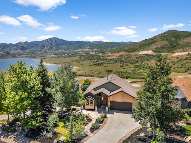 12403 Ross Creek Dr, Kamas, UT 84036 - view of mountain background featuring a large body of water