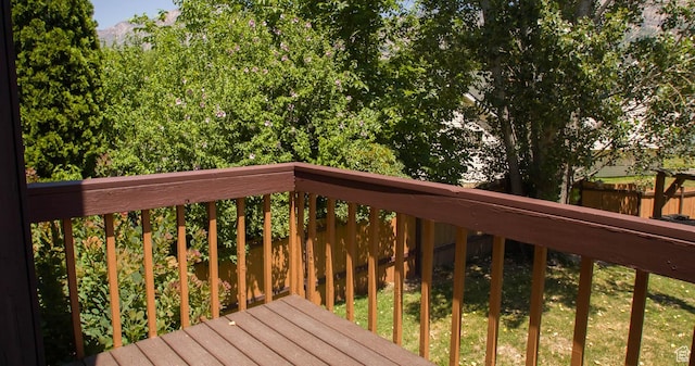 558 E 2025 N, North Ogden, UT 84414 - view of wooden deck