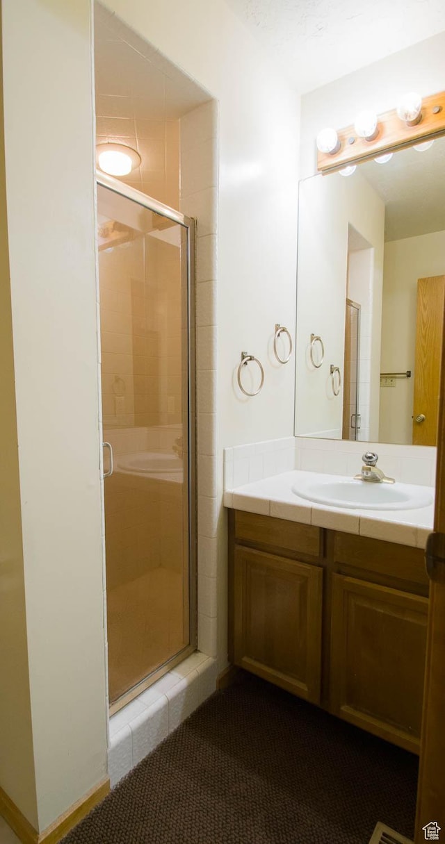 558 E 2025 N, North Ogden, UT 84414 - full bathroom with vanity and a stall shower