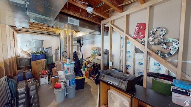 1605 W 1400 S, Vernal, UT 84078 - view of unfinished below grade area