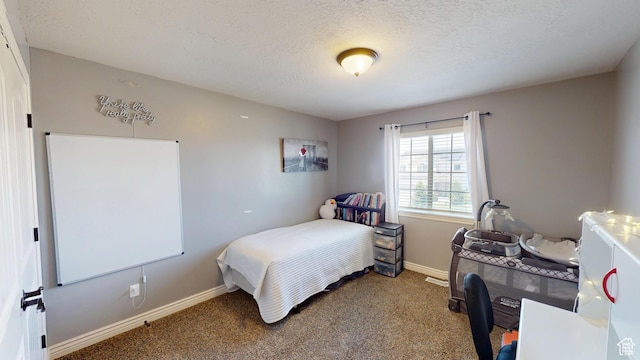 1605 W 1400 S, Vernal, UT 84078 - bedroom with carpet flooring and a textured ceiling