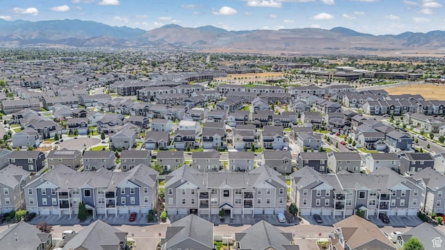 13054 S Tortola Dr W Unit 301, Herriman, UT 84096 - aerial view of property's location featuring mountains and nearby suburban area