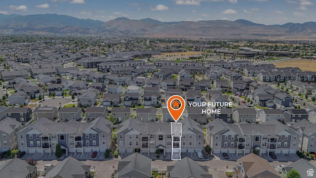 13054 S Tortola Dr W Unit 301, Herriman, UT 84096 - aerial view of mountains