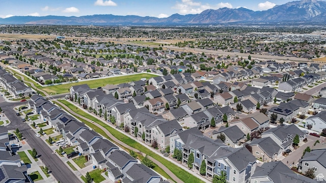 13054 S Tortola Dr W Unit 301, Herriman, UT 84096 - aerial perspective of suburban area with a mountain backdrop