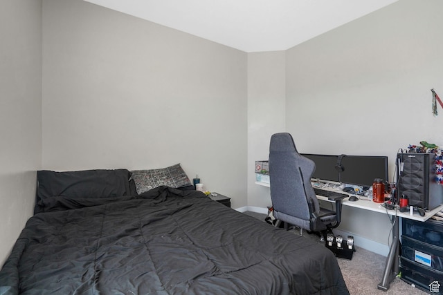 13054 S Tortola Dr W Unit 301, Herriman, UT 84096 - carpeted bedroom with baseboards and an office area