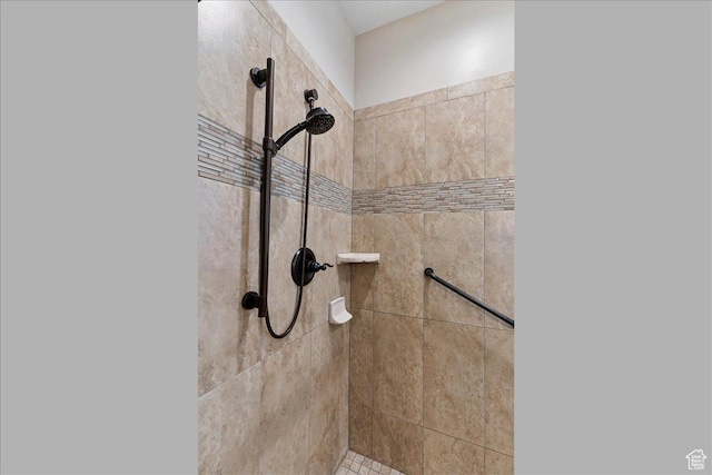 2681 E Sunshine Ct S, South Weber, UT 84405 - bathroom view of a tile shower