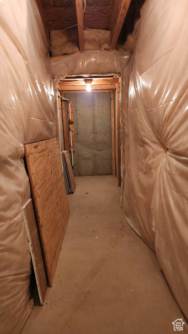 4442 W Hill Shadow Way S, Herriman, UT 84096 - view of unfinished below grade area