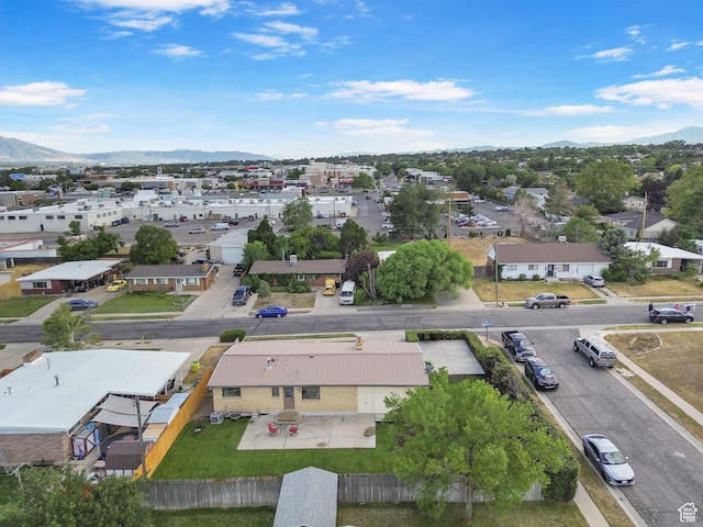 1908 W Champagne Ave, Taylorsville, UT 84129 - aerial perspective of suburban area with mountains