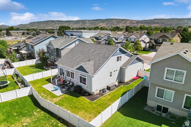 1076 S Meadow Walk Ln, Heber City, UT 84032 - aerial perspective of suburban area with a mountainous background