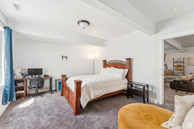 1076 S Meadow Walk Ln, Heber City, UT 84032 - carpeted bedroom with a desk and baseboards