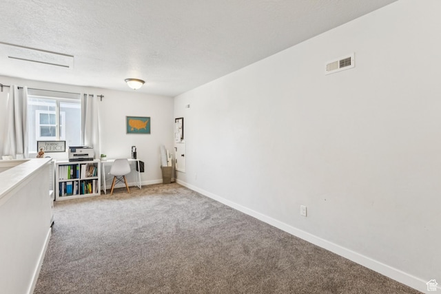 1076 S Meadow Walk Ln, Heber City, UT 84032 - spare room with light colored carpet and a textured ceiling