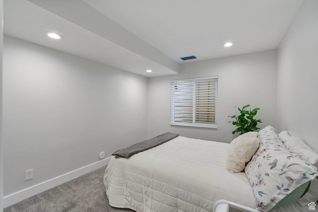 1017 W Coyote Gulch Way S Unit 117, Bluffdale, UT 84065 - bedroom with carpet floors and recessed lighting