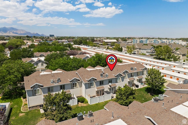3699 S Botticelli Ct Unit C, Salt Lake City, UT 84119 - aerial view of residential area with a mountainous background