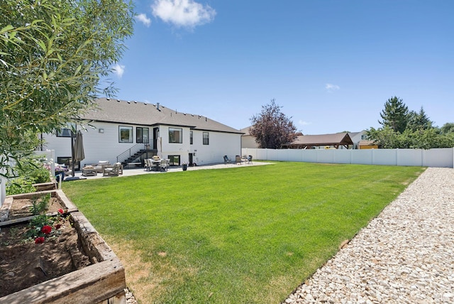 273 N 200 W Unit 1, Kamas, UT 84036 - back of property with a patio area and a fenced backyard