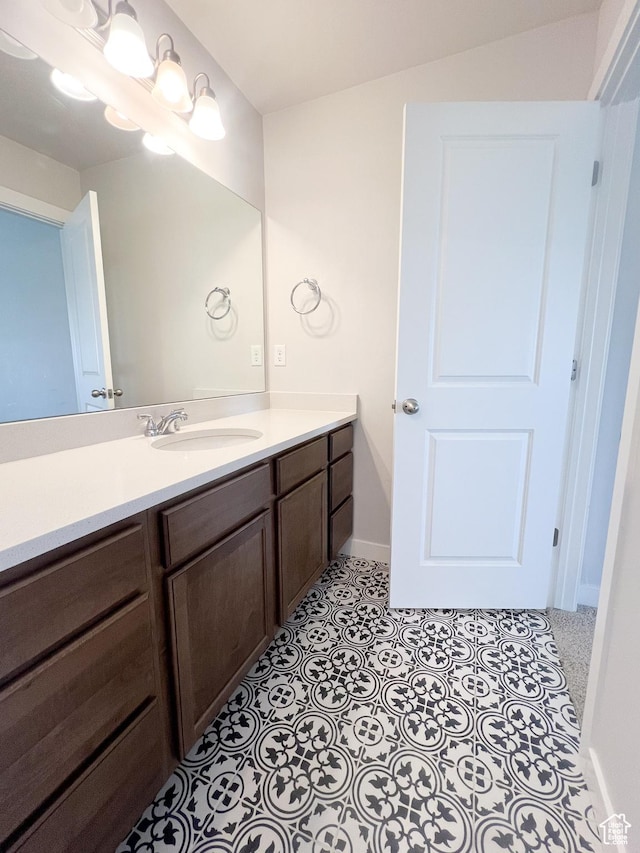 11511 S Pebble Pond Rd, South Jordan, UT 84009 - bathroom featuring vanity and baseboards