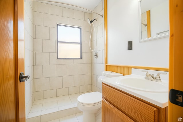 8646 W Florence Dr, Magna, UT 84044 - full bathroom featuring tiled shower and vanity