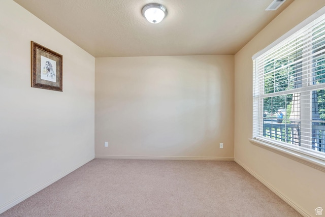 52 N 1100 W, Springville, UT 84663 - spare room featuring light carpet and plenty of natural light