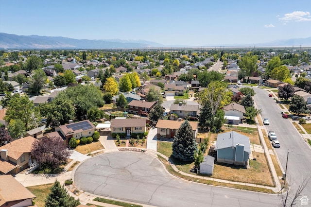 224 E 1950 S, Clearfield, UT 84015 - aerial perspective of suburban area with mountains