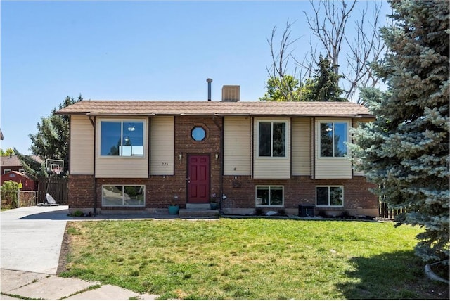 224 E 1950 S, Clearfield, UT 84015 - raised ranch featuring brick siding and concrete driveway
