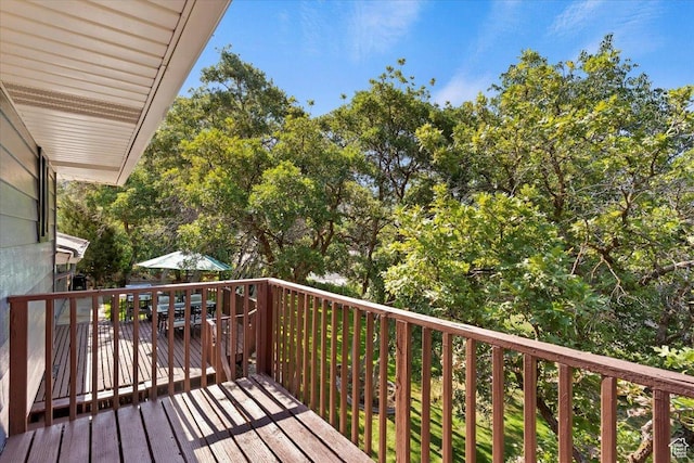 2772 E 3575 N, Layton, UT 84040 - view of wooden terrace