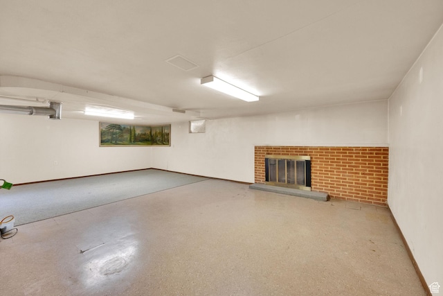 640 E 300 N, Pleasant Grove, UT 84062 - finished basement featuring a fireplace and baseboards