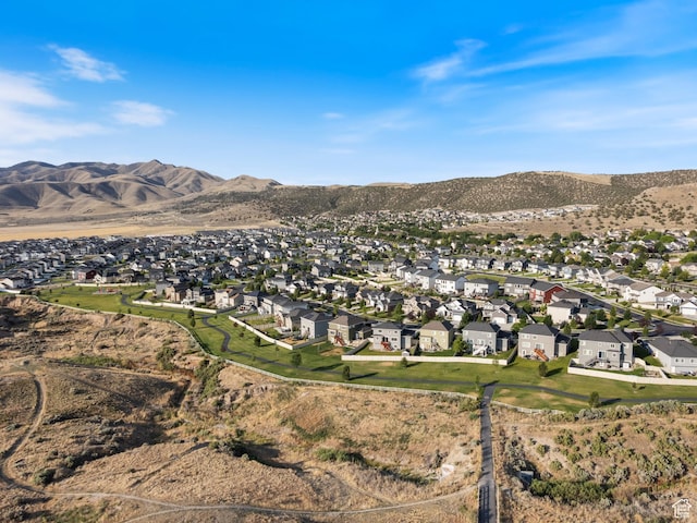 7672 N Evans Ranch Dr E, Eagle Mountain, UT 84005 - mountain view with nearby suburban area