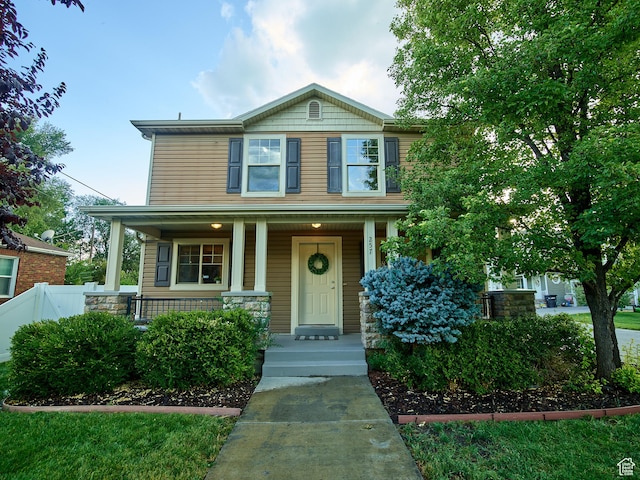 257 N 900 W, Provo, UT 84601 - view of front of property featuring a porch