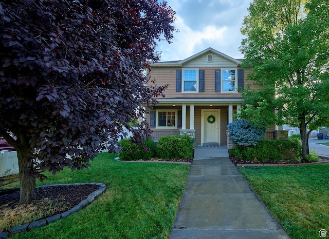 257 N 900 W, Provo, UT 84601 - traditional home featuring covered porch and a front yard