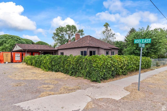 407 E 200 N, Richfield, UT 84701 - view of property exterior with a chimney