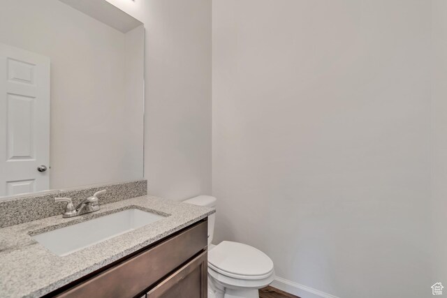 2123 N Wallflower Dr, Saratoga Springs, UT 84045 - bathroom with vanity and toilet