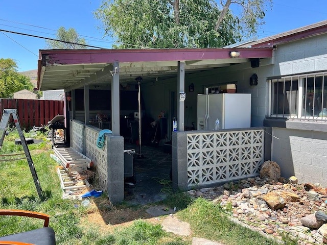 2980 S Merton Way, Magna, UT 84044 - view of side of home with concrete block siding