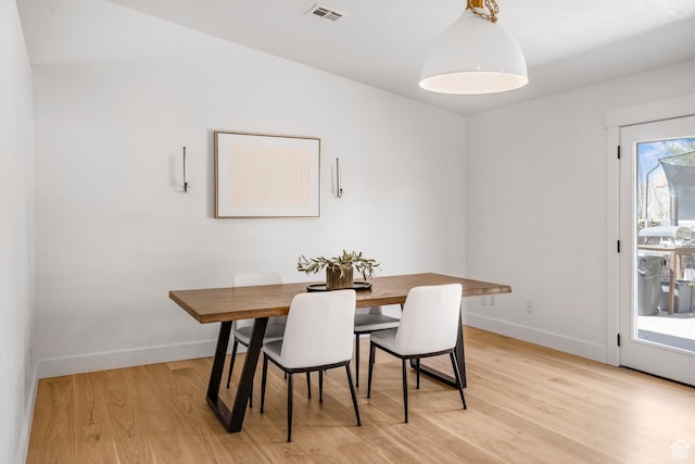 1655 Maplewood Way, St George, UT 84790 - dining room featuring baseboards and light wood finished floors