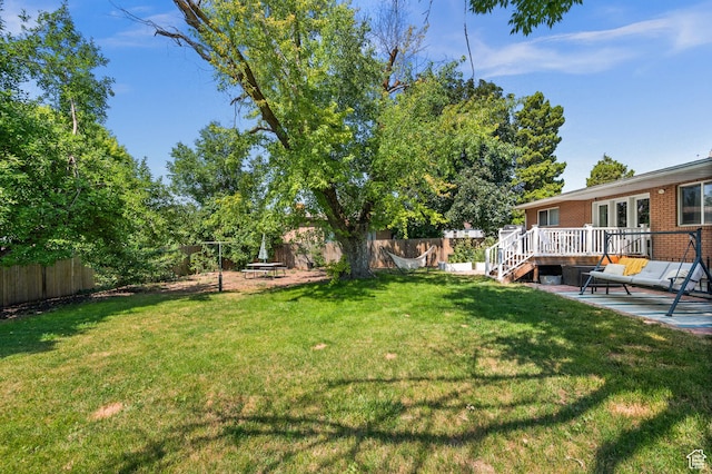 1770 E Vine St S, Salt Lake City, UT 84121 - fenced backyard with a patio
