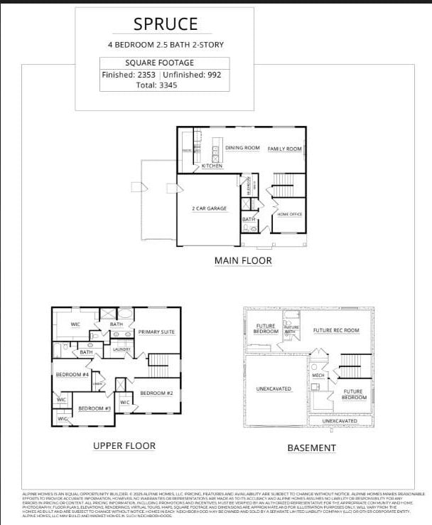 737 N Plainsman Dr Unit 108, Spanish Fork, UT 84660 - view of home floor plan
