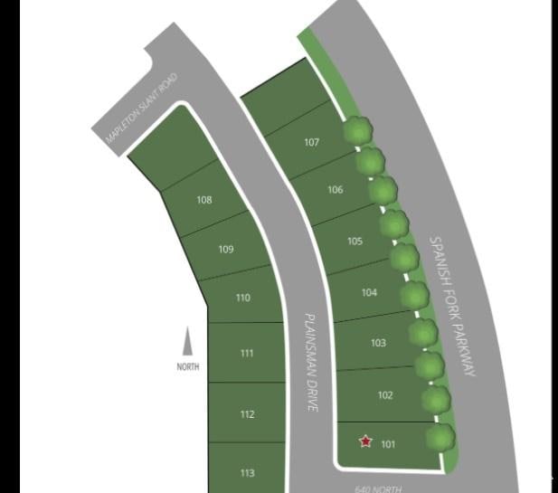 737 N Plainsman Dr Unit 108, Spanish Fork, UT 84660 - map / location