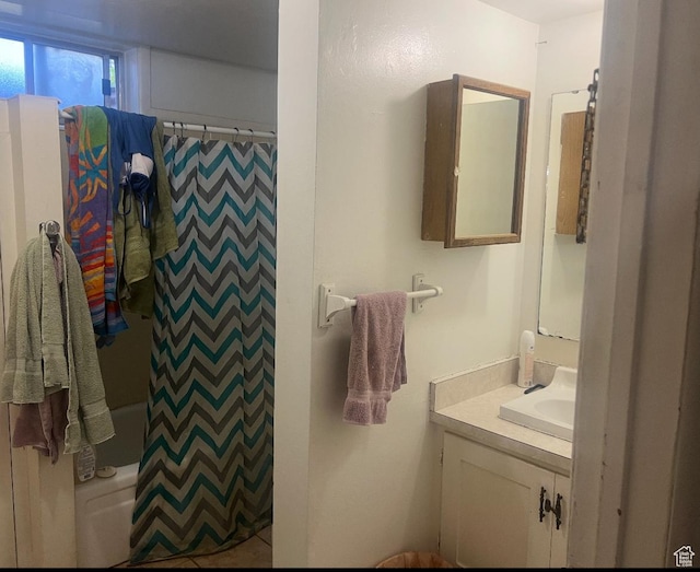 427 E 1070 S, Orem, UT 84097 - bathroom featuring vanity and a shower with shower curtain