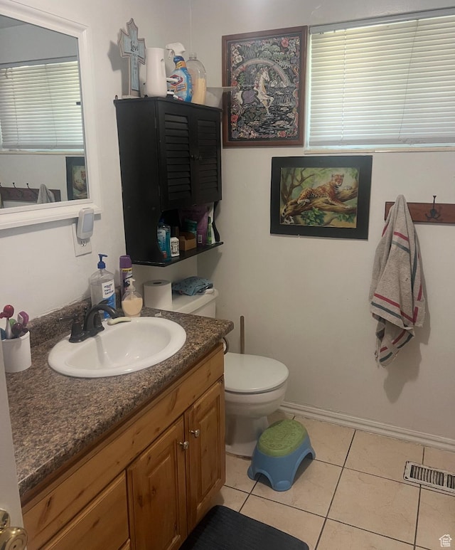 427 E 1070 S, Orem, UT 84097 - half bath with tile patterned floors and vanity