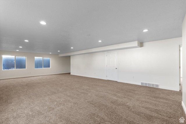 6515 S Mount Whitney Ln, West Valley City, UT 84118 - carpeted spare room with recessed lighting