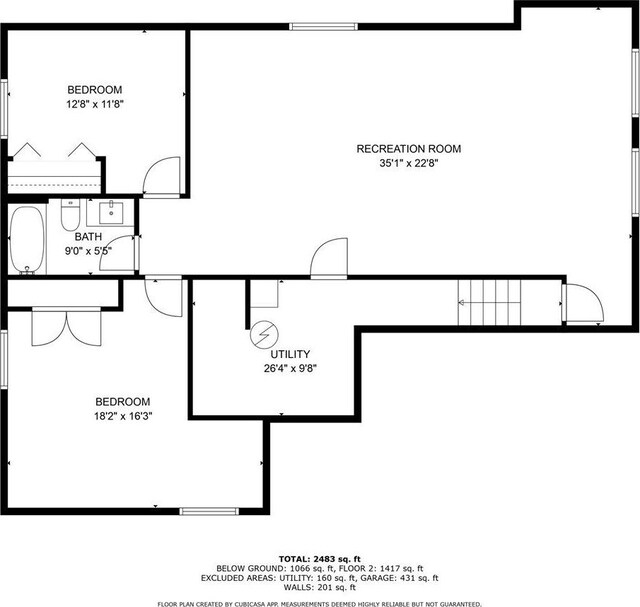 6515 S Mount Whitney Ln, West Valley City, UT 84118 - view of home floor plan