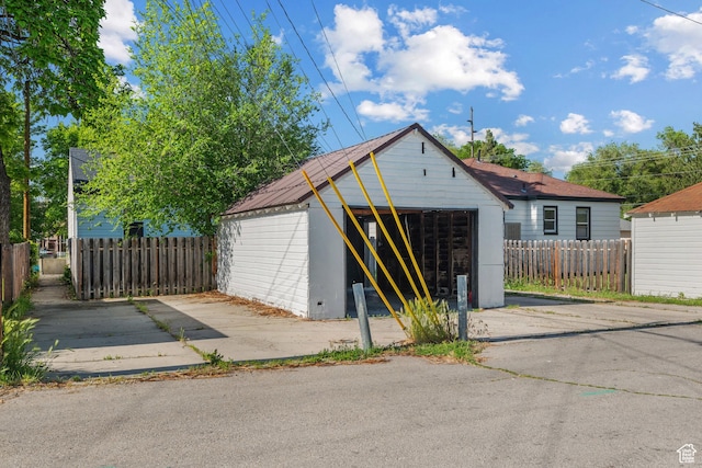 717 E 150 S, Provo, UT 84606 - view of detached garage
