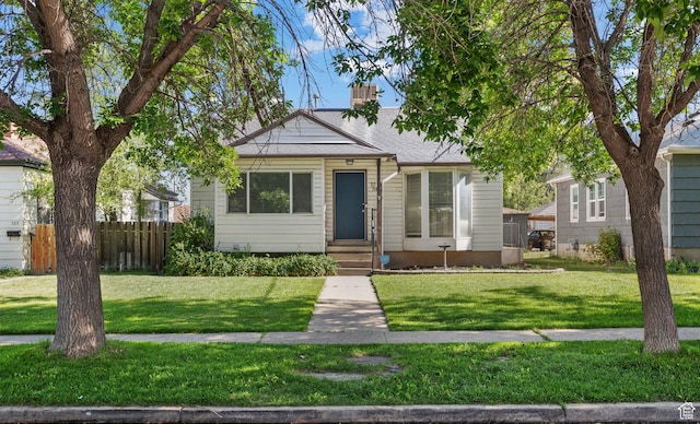717 E 150 S, Provo, UT 84606 - view of front facade with entry steps, a chimney, and roof with shingles